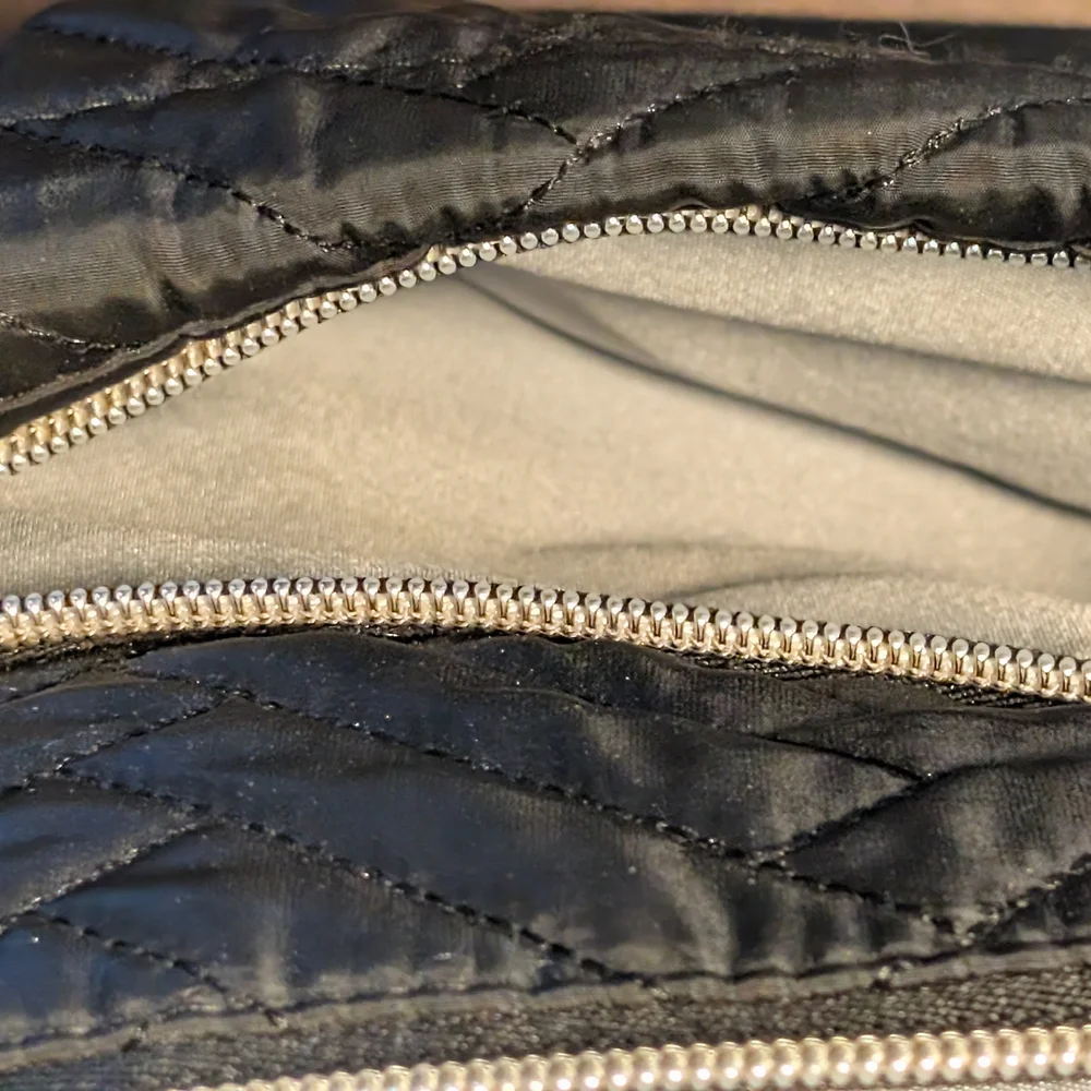 Skip Hop Suite Backpack - Luxe Black & Gold Quilted - Commuter & Multi-Use Bag